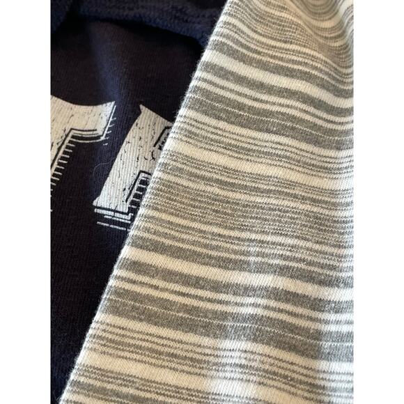 Coconut Creek Trading CO Minnesota raglan hoodie blue and gray Med unisex - Picture 4 of 6